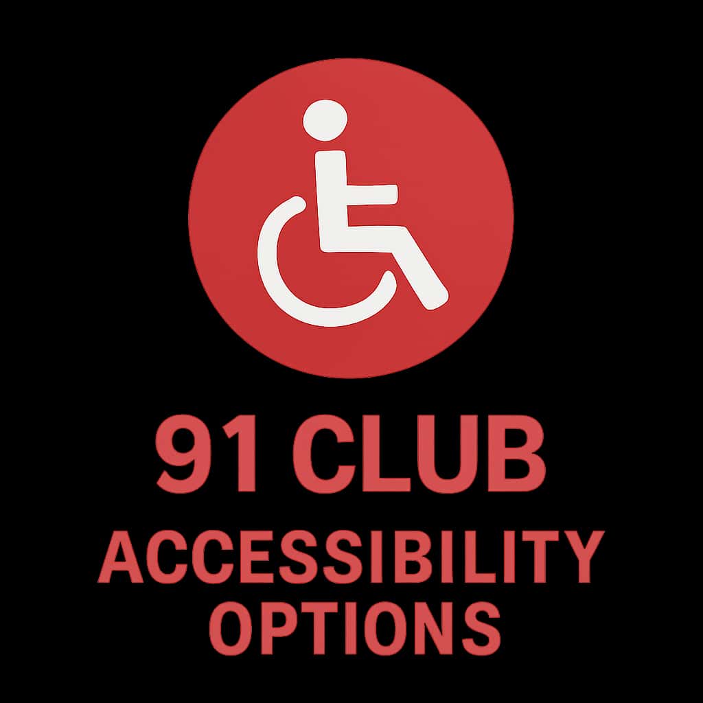 Icon representing 91 Club Accessibility Options