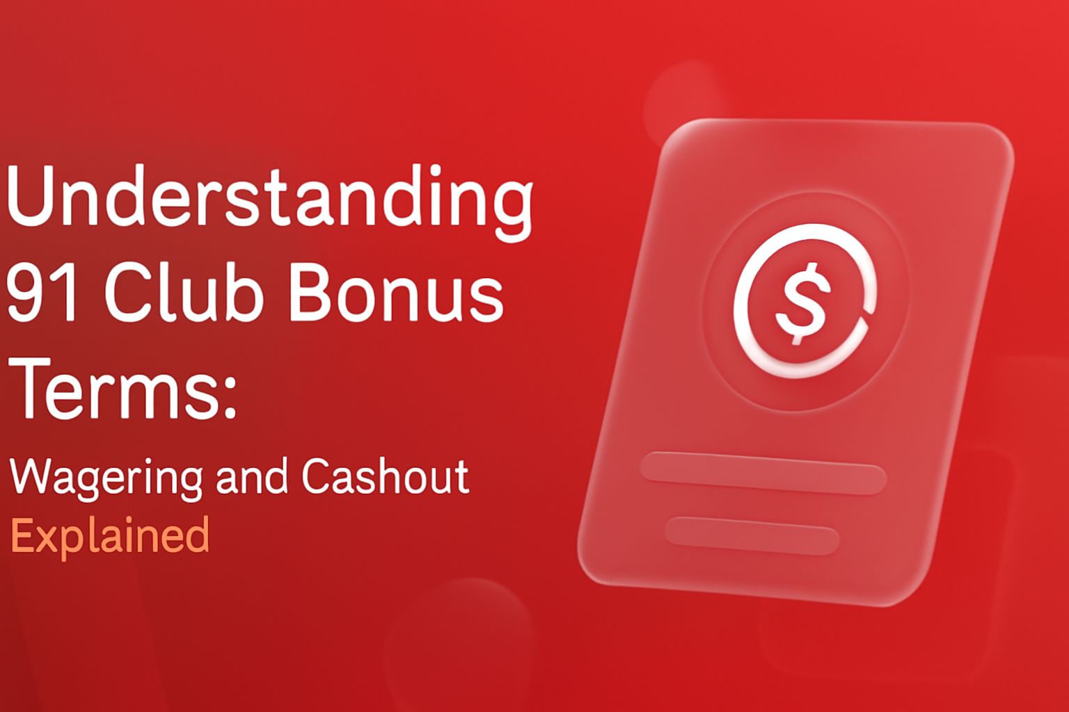 An informative display of security guidelines for 91 Club users.