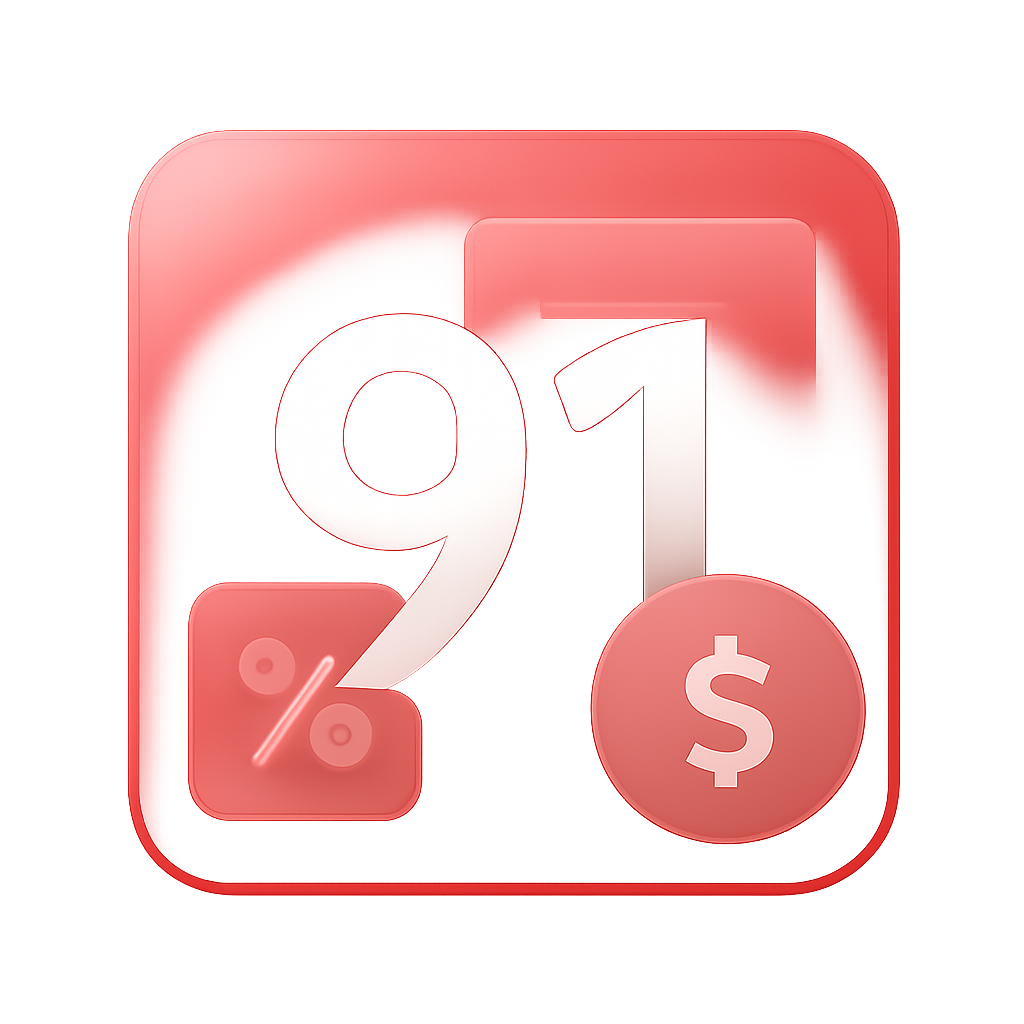 An emblem representing the security guidelines of 91 Club.