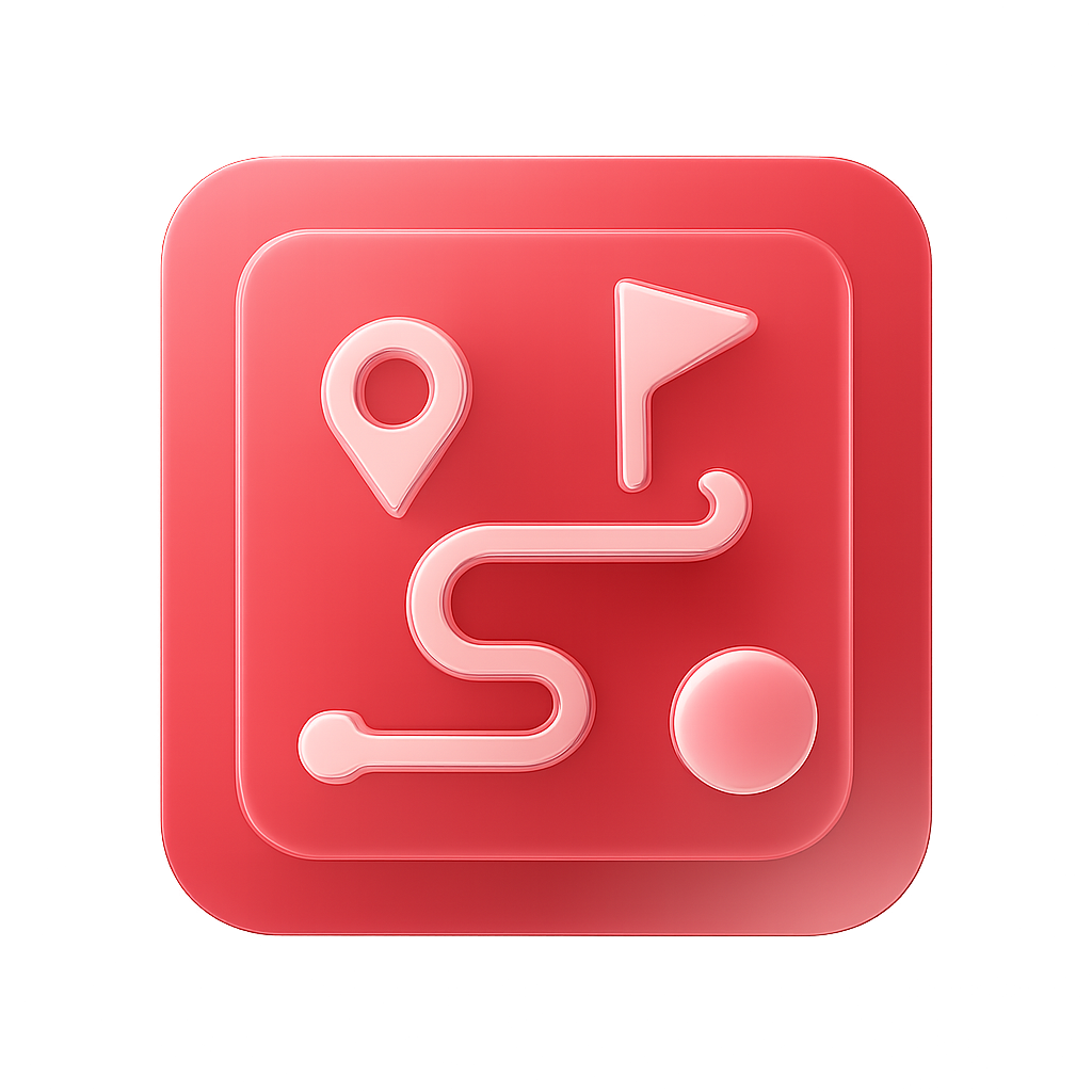 An icon representing the features of the 91 Club App with a clean design.