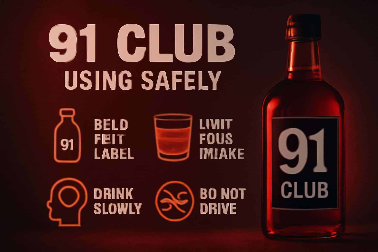 An informative scene illustrating safety measures for using 91 Club.